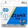 KMC Z1ehx - Catena Larga, Unisex, BZ1EWEP12, Grey, 1/2 x 1/8