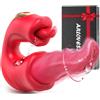 ARLOVESIN Massaggiatore,Vibratoreper Donna Professionale Vibratoriper donne,4 in 1 Stimolatore Clotoride Sexytoysys Donna con10 *10 leccate clitoride Vibratore modalità,APP Sex Toys Vibratoriper donna Clotoride