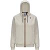 K-WAY FELPA FULL ZIP CON CAPPUCCIO ARNEL
