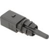 ECSiNG Sensore Temperatura Temperatura Ambiente Esterno Esterno 8Z0820535A Compatibile Con VW Compatibile Con Audi Compatibile Con Skoda Seat Grigio
