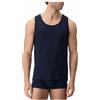 Saggio Cagi Canotta Spalla Larga 1106 in Puro Morbido Cotone Jersey Set 1 o 3 Pezzi da Taglia 4 a 7 Senza Cuciture sui Fianchi Uomo Blu 7