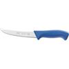 Sanelli Linea Skin Coltello Disosso Curvo, Acciaio Inox, Azzurro, Lunghezza lama 16 cm.