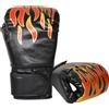 Lunaanda Guantoni da Boxe per Bambini, Guanti da Sparring Junior, Guantoni Kick Boxing Bambino, Guanti Sacco Boxe, per Kickboxing, Muay Thai, Combattimento in Gabbia, Sacchi Pugilato, 6-11 Anni (Nero)