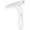 Neatfi (Nuovo Modello) Lampada da scrivania a LED moderna con morsetto, 3.000 lumen, 3000K-6500K, luce per monitor dimmerabile, 5 livelli di luminosità e 5 modalità di illuminazione (80 CM, Bianco)