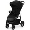 KINDERKRAFT Passeggino Leggero e Compatto TRIG 3 ONYX BLACK Omologato 22 Kg SPEDIZIONE GRATUITA