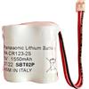 Panasonic Batteria al Litio 2CR123A 6V 1,55Ah compatibile SELECT SBT02P