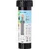 Claber 90004 - Pop-up regolabile da 0° a 350° escursione dal terreno di 2, colore Nero