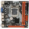 Bewinner Scheda Madre LGA 1151 H110 con DDR4 32 GB, Slot M.2, SATA3.0 per CPU6/7/8/9, Supporta Interfaccia Multimediale HD