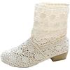 NOAGENJT stivali estivi donna traforati morbidi stivali cowboy donna stivali alti donna estivi Sandali Estivi Donna Comodi stivali alti donna rossi Scarpe Da Spiaggia E Piscina Donna Bianco 38