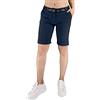 JOPHY & CO. Pantalone Donna Bermuda con Cintura e Tasche (cod. 3009) (Blu Marino, XL)