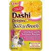 INABA Cat Dashi Delights Silky Broth Pollo e salmone 40g