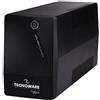 TECNOWARE GRUPPO DI CONTINUITÀ UPS TECNOWARE ERA PLUS 800 SCHUKO TOGETHER ON, 800VA, AUTONOMIA 15 MIN, TCW FGCERAPL802SCH [12021000]