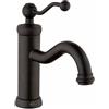 JACUZZI RUBINETTERIA Rubinetto per lavabo a canna media getto laminare cristallino Lingaa nero spazzolato opaco JACUZZI RUBINETTERIA