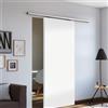 Leroy Merlin Porta scorrevole Pearl in mdf bianco, L 92.5 x H 211.5 cm, con binario Belem Reversibile