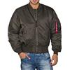 ALPHA INDUSTRIES Alpha Ma-1, Giacca Uomo, Grau (rep.grey 04), X-Large