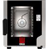 TECNOEKA Forno elettrico Ventilato convenzione con vapore diretto 5 Teglie GN 2/3 - cm 55 x 75.4 x 66.2 h