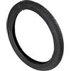 On Bike Copertura nera ruota bici bambino copertone 16 pollici x 1,75