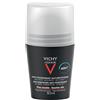 Vichy Homme - Deodorante Anti Macchie Roll On Anti-Traspirante 48H, 50ml