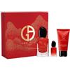 GIORGIO ARMANI SÌ Passione Cofanetto 50 ml EDP + travel 7ml Eau de Parfum + Lozione Corpo da 75ml DONNA
