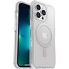 OtterBox Cover per iPhone 13 PRO Symmetry+ Clear con MagSafe, Resistente a Shock e Cadute Fino a 2 Metri;Sottile, Testata 3X Norme Mil-Std 810G, Protezione antimicrobica, Chiaro