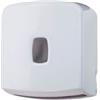 Adatto-M T104057 Distributore carta igienica interfogliata 250 fogli o rotolo standard ABS bianco