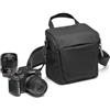 Manfrotto Advanced Borsa a Spalla S III, Borsa Fotocamera per Mirrorless con Obiettivo, Custodia Macchina Fotografica con Attacco per Treppiede e Copertura Antipioggia, Accessori Fotografia