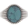 Nove25 Anello Nove25 Native in Argento Turchese Native