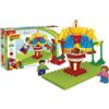 Unico- Giostra 2 in 1, Multicolore, 8623-0000