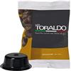 CAFFÈ TORALDO | Compatibile A Modo Mio* | CAPSULE | Caffè Selezionato, Tostato e Torrefatto in Italia | Eccellenza del Caffè Napoletano (Miscela Gourmet, 100 Unità)