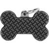 MyFamily Medaglietta Cane Bronx Osso Xl Pedana In Argento Antico