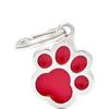 MyFamily Medaglietta Cane Classic Zampa Piccola Rossa