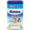 Humana - 3 Latte di crescita 1100 g - Nutrienti per lo sviluppo del bambino