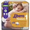 Libero - Pannolini Newborn 1 - 2-5 kg 24 pezzi