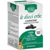 Esi - Le dieci erbe carbone - Integratore per il benessere digestivo