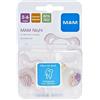 MAM - Succhietto Night 2-6 mesi - Fluo Confezione Doppia