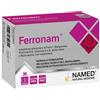 Named - Ferronam 30 compresse - Integratore alimentare di ferro e vitamine