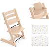Stokke Promo Tripp Trapp Natural con Babyset e cuscino