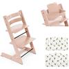 Stokke Promo Tripp Trapp Serene Pink con Babyset e cuscino