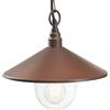 Sovil Lampadario a sospensione da esterno Spectre rustica ruggine 1XE27 159/36/20