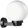 Sovil Applique sfera-globo in policarbonato bianco opale 1XE27 D.20 CM