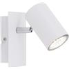 Briloner Leuchten Spot Run a 1 luce moderno bianco orientabile 1XGU10 2857016/25