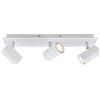 Briloner Leuchten Spot Run a 3 luci moderno bianco orientabile 3XGU10 2857036/25