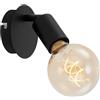 Briloner Leuchten Spot Pearl moderno nero opaco 1XE27 2868015/25