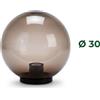 Sovil Sfera a globo in policarbonato per lampione fume' D.30 CM