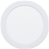 Eglo Leuchten my light Faro da incasso Fueva 5 bianco satinato tondo D.16,6 cm luce naturale 99149/20