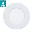 Eglo Leuchten my light Faro da incasso Fueva 5 bianco opaco tondo D.8,6 cm luce naturale IP44 99206/20