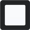Eglo Leuchten my light Faro da incasso Fueva 5 nero satinato quadrato D.11,7x11,7 cm luce naturale 99187/20