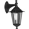 Eglo Leuchten my light Applique Lanterna 4 down rustica nero opaco da esterno IP44 1XE27 22467/40