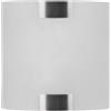 Trio Reality Lighting Applique moderna quadrata con vetro satinato bianco 212700107/15