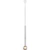Trio Reality Lighting Sospensione a 1 luce cilindro bianco satinato 313400131/15